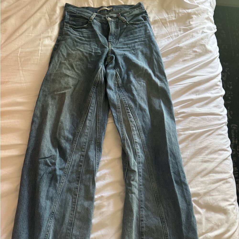 Levi's Light Blue Flare Jeans